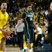 Michigan State freshman Gary Harris walks off the court after losing to Michigan 58-57 on Sunday, Mar. 3. Daniel Brenner I AnnArbor.com